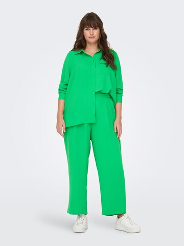 ONLY Carmakoma - Blusa 'Joleen' em verde