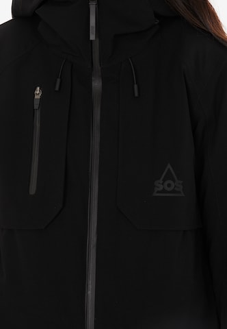 SOS Winter Jacket 'Aspen' in Black