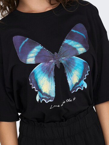ONLY T-Shirt 'SANNE' in Schwarz