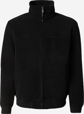 DAN FOX APPAREL Φθινοπωρινό και ανοιξιάτικο μπουφάν 'Maurice' σε μαύρο: μπροστά