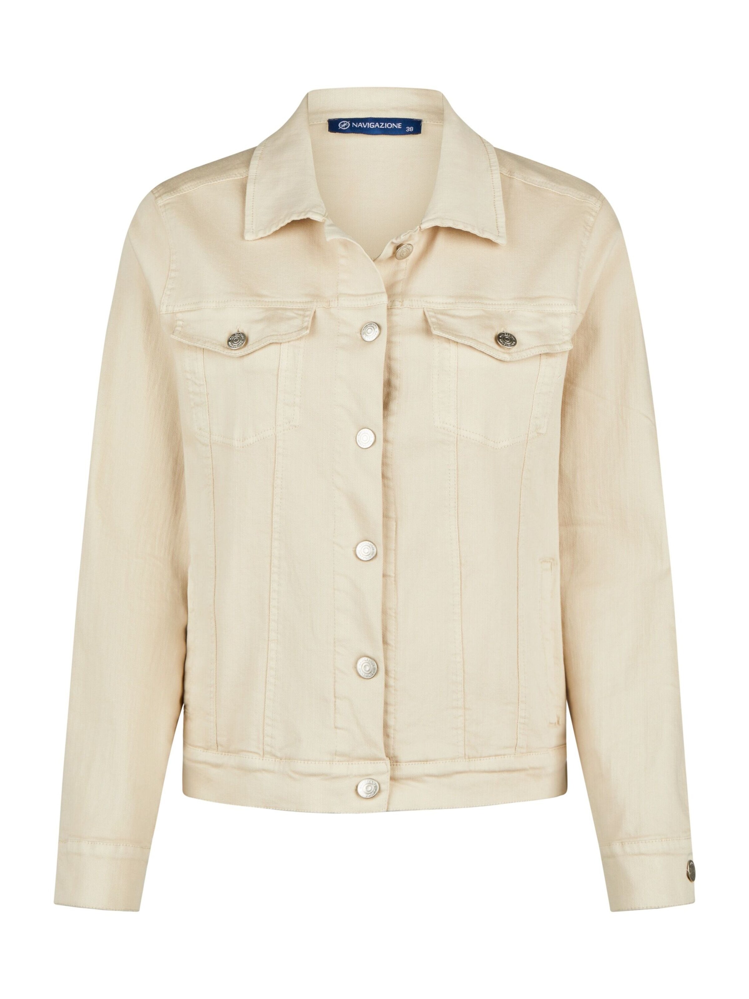 Navigazione Tussenjas in Beige: voorkant