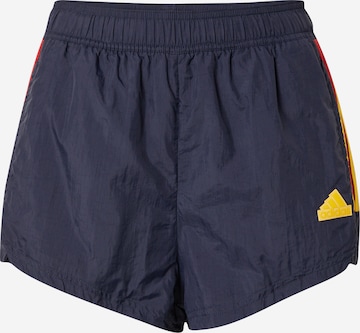 ADIDAS SPORTSWEARregular Sportske hlače 'TIRO' - plava boja: prednji dio