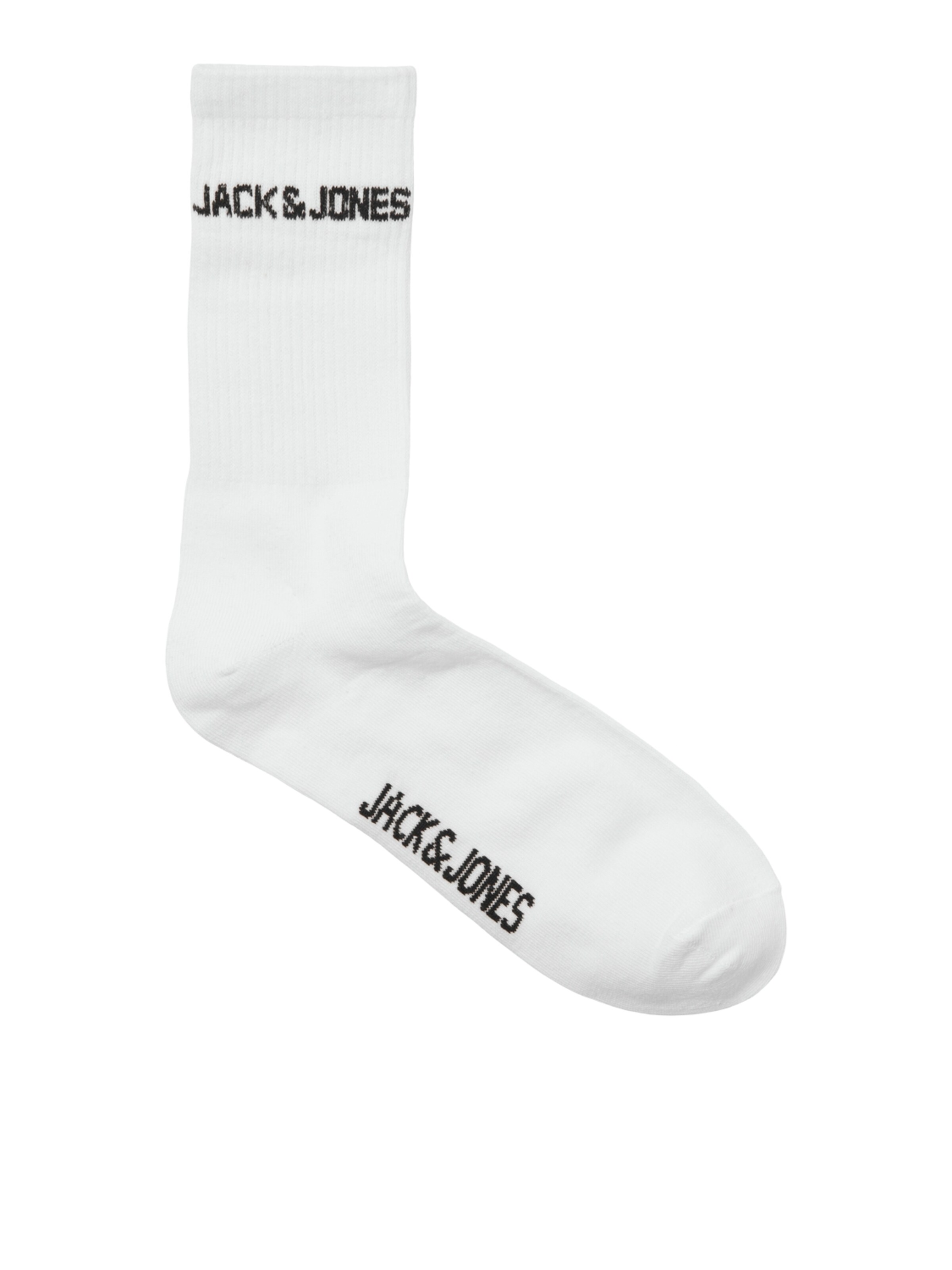 JACK & JONES - Calcetines 'JACMELVIN' en blanco