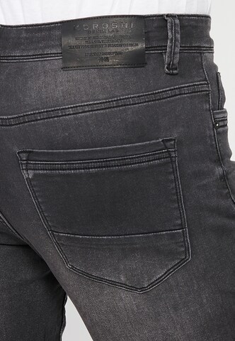 KOROSHI Regular Jeans in Black