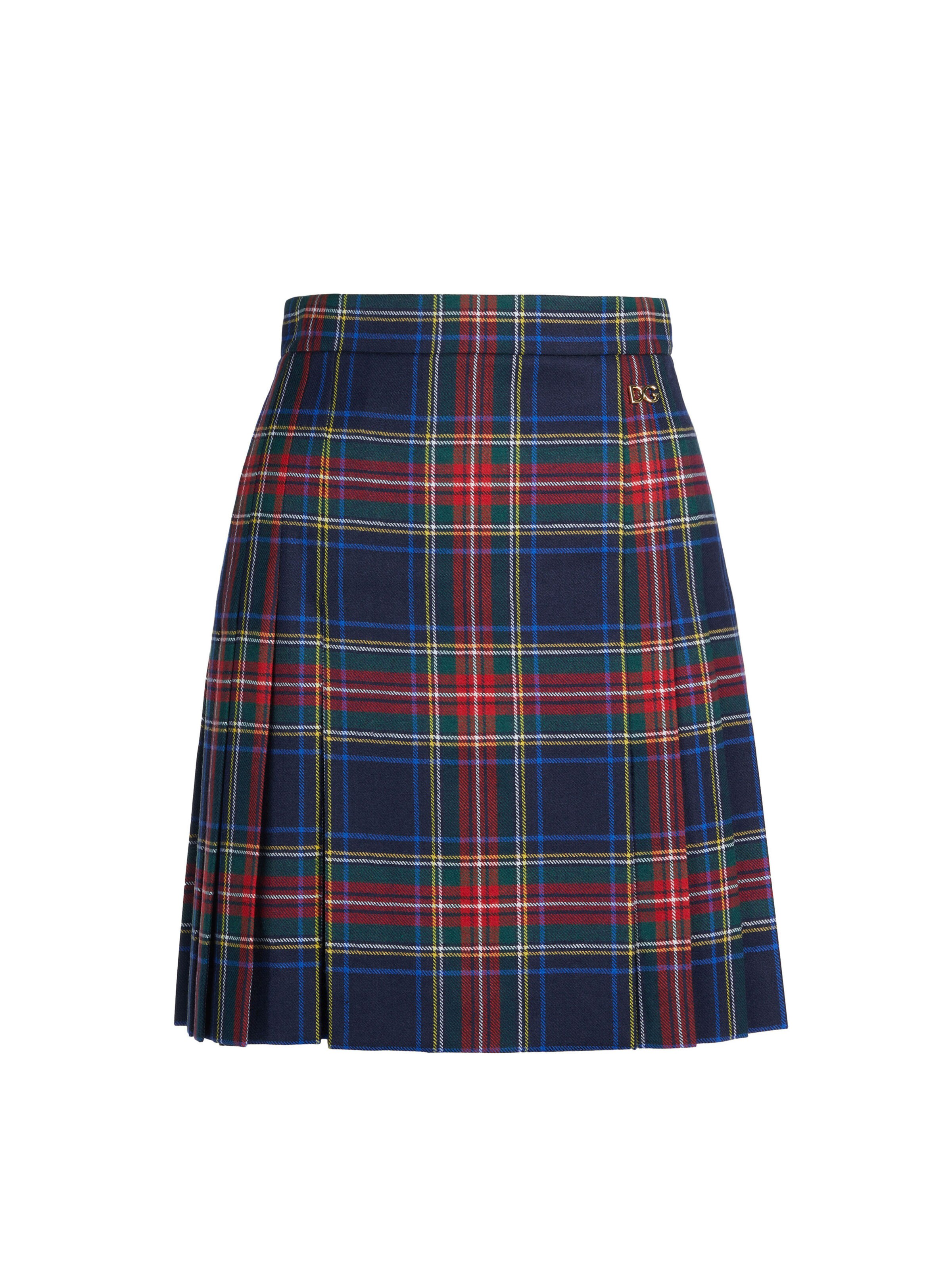 DOLCE & GABBANA Rok in Blauw: voorkant