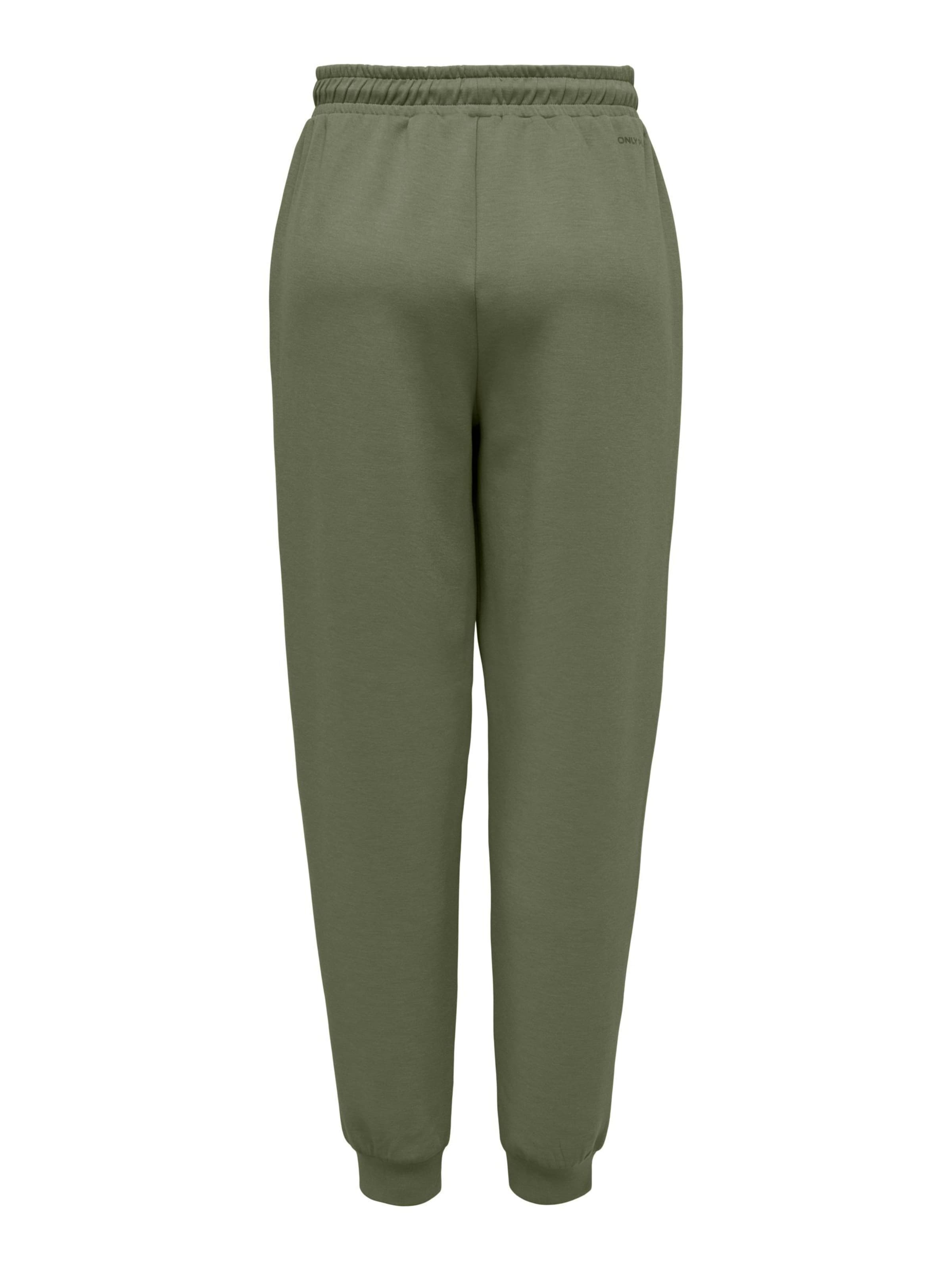 Effilé Pantalon de sport 'ONPLounge' ONLY PLAY en vert