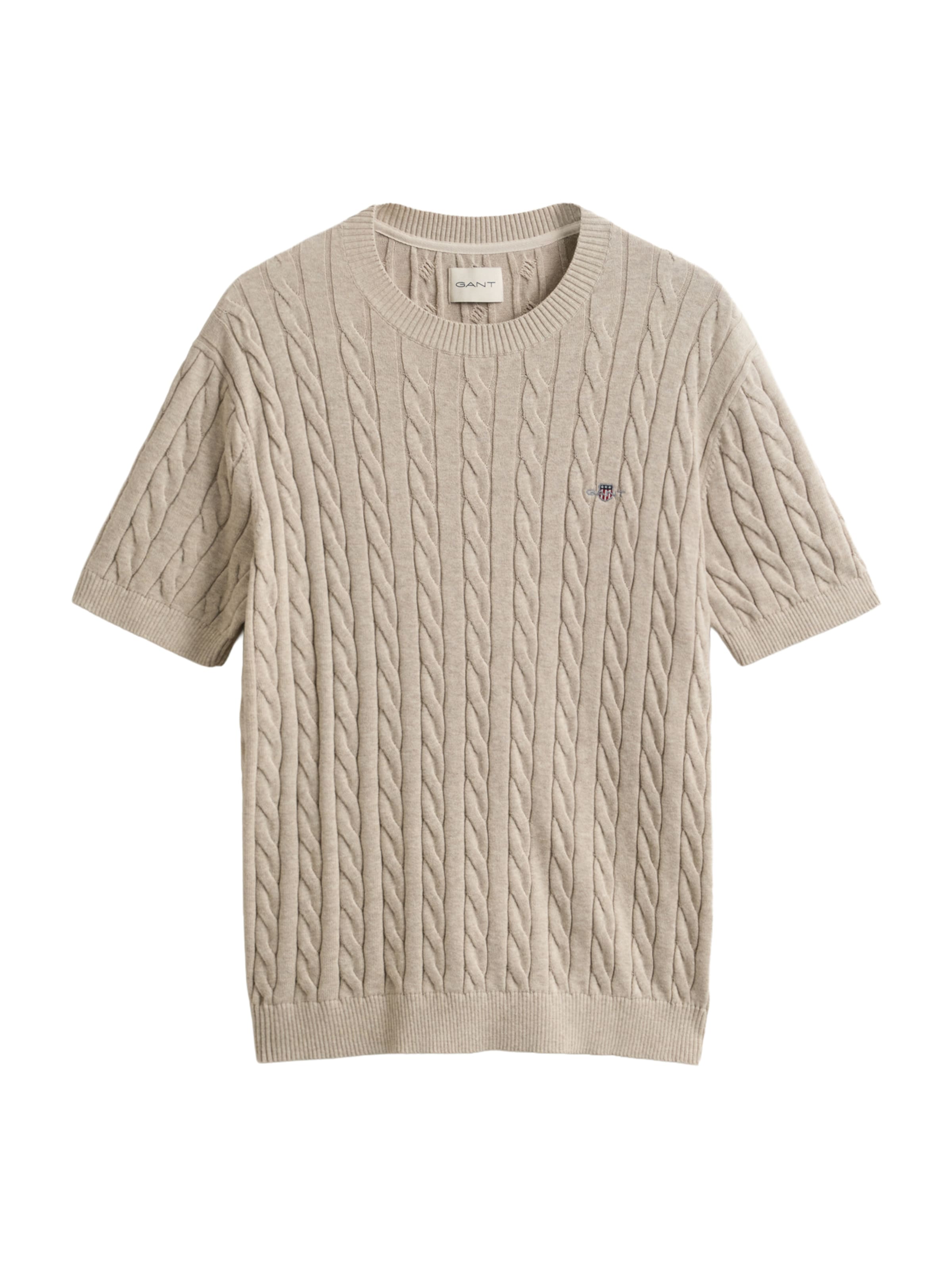 smėlio GANT Megztinis: priekis