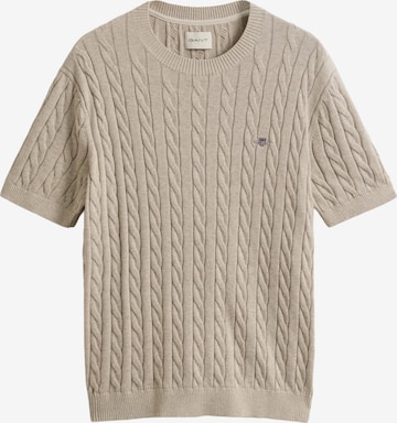 smėlio GANT Megztinis: priekis