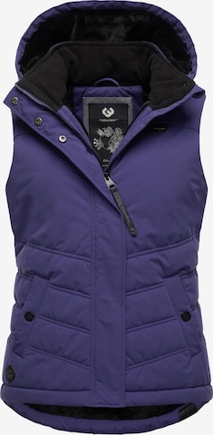 Gilet 'Hesty' Ragwear en violet : devant