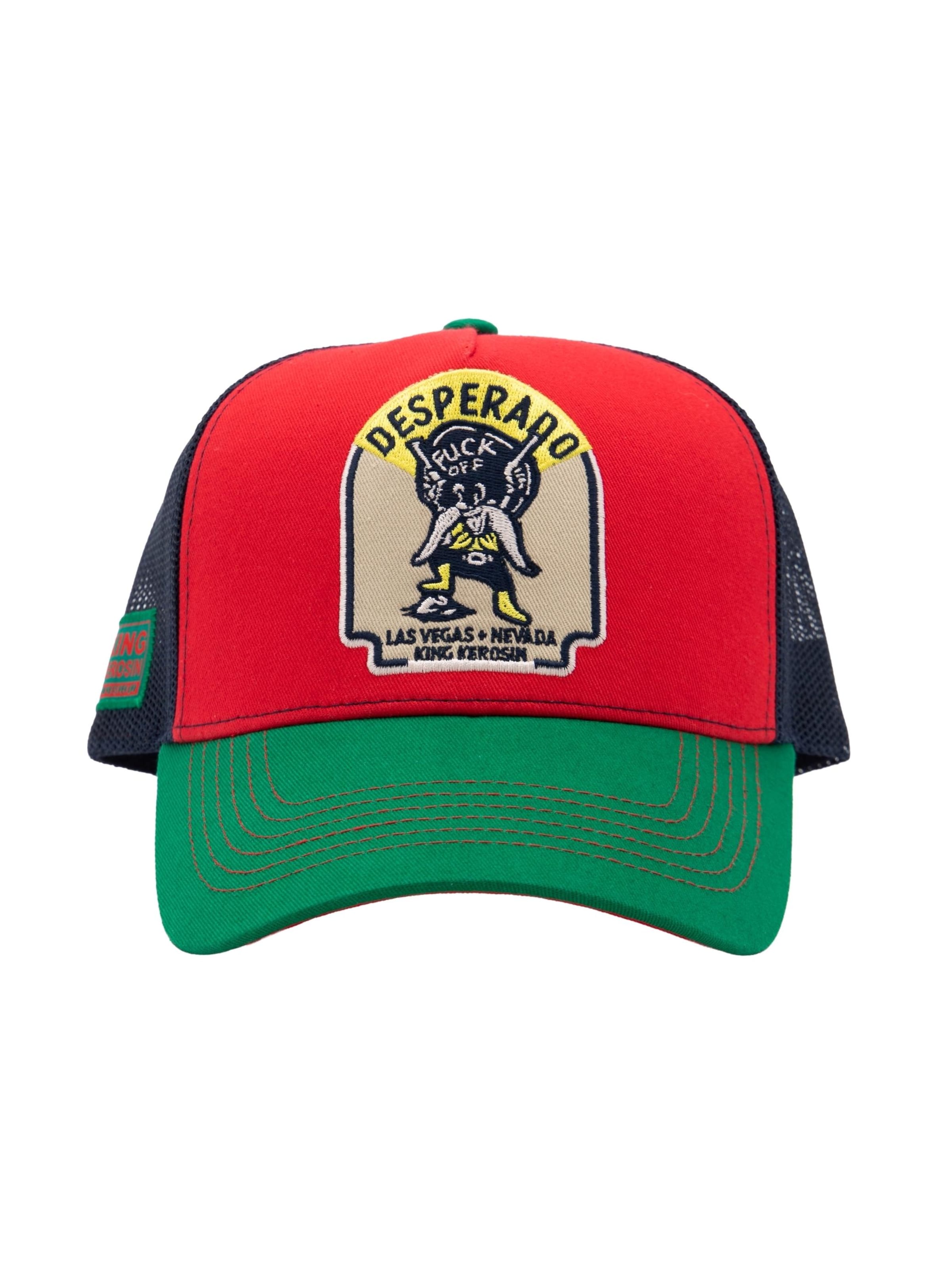 King Kerosin Cap 'Desperado' in Red
