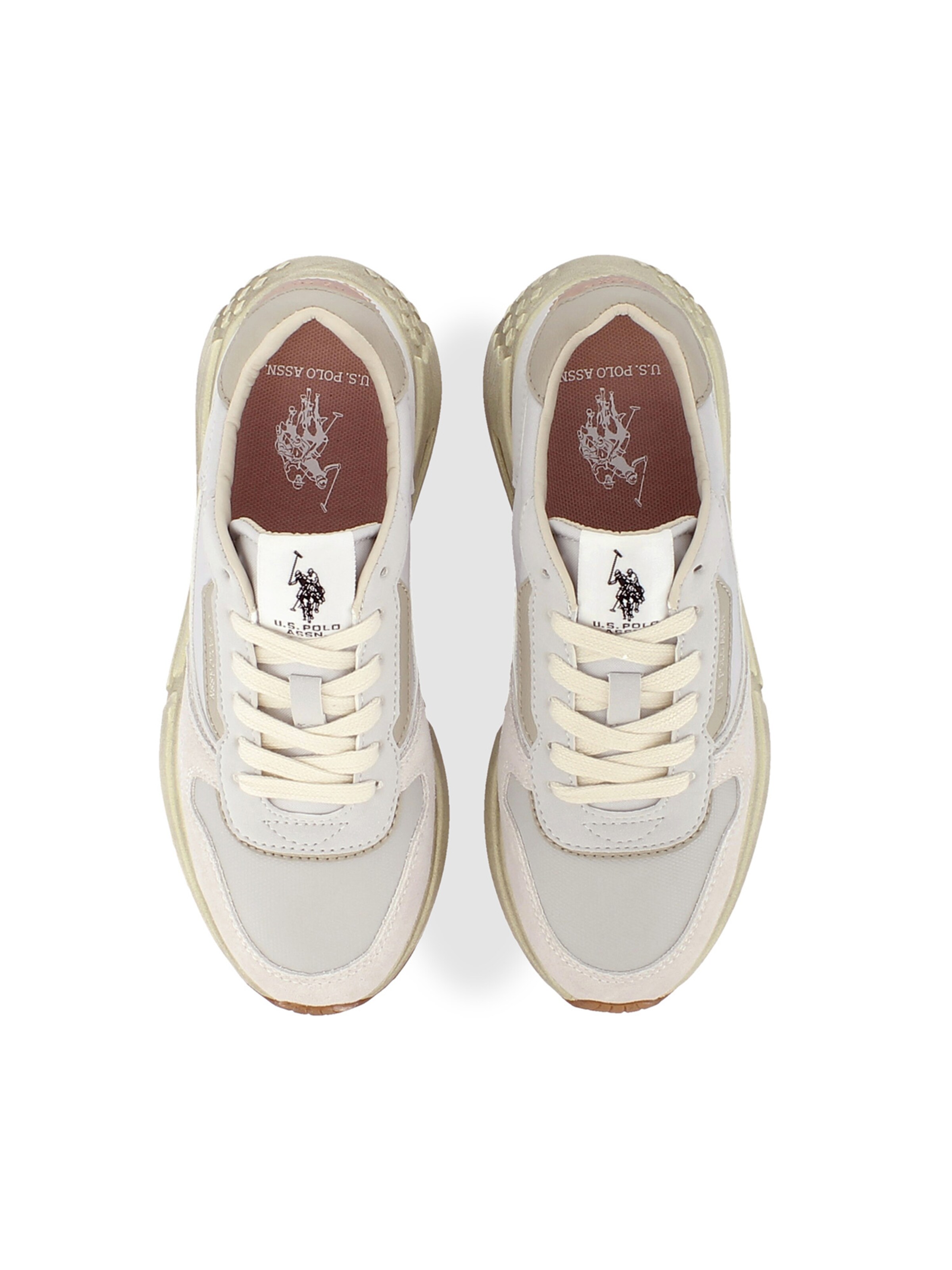 Baskets basses 'Seneka' US POLO ASSN. en blanc