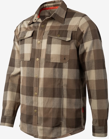 Chemise Hero en beige : devant