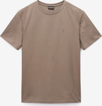 NAPAPIJRI Футболка 'Salis' в Коричневый: спереди