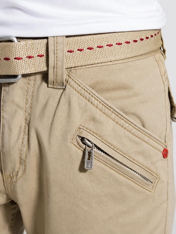 TIMEZONE - regular Pantalón cargo 'BenitoTZ' en beige