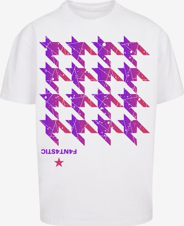 T-Shirt F4NT4STIC en blanc : devant