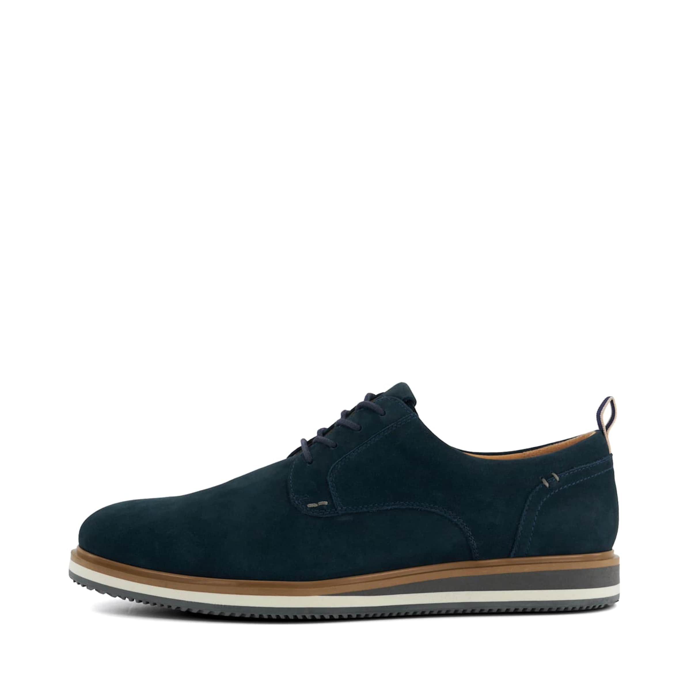 Dune LONDON Veterschoen 'Blaksley' in Blauw
