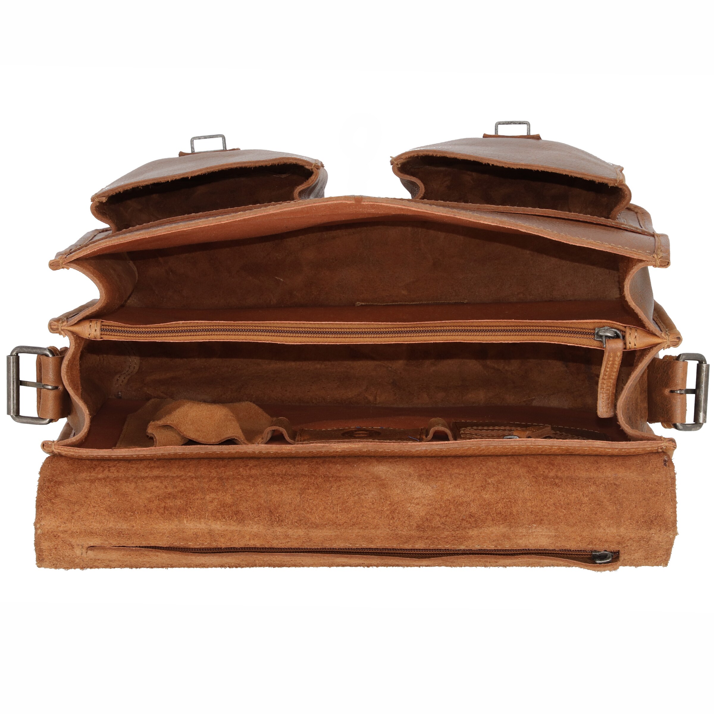 Greenland Nature Document bag in Brown