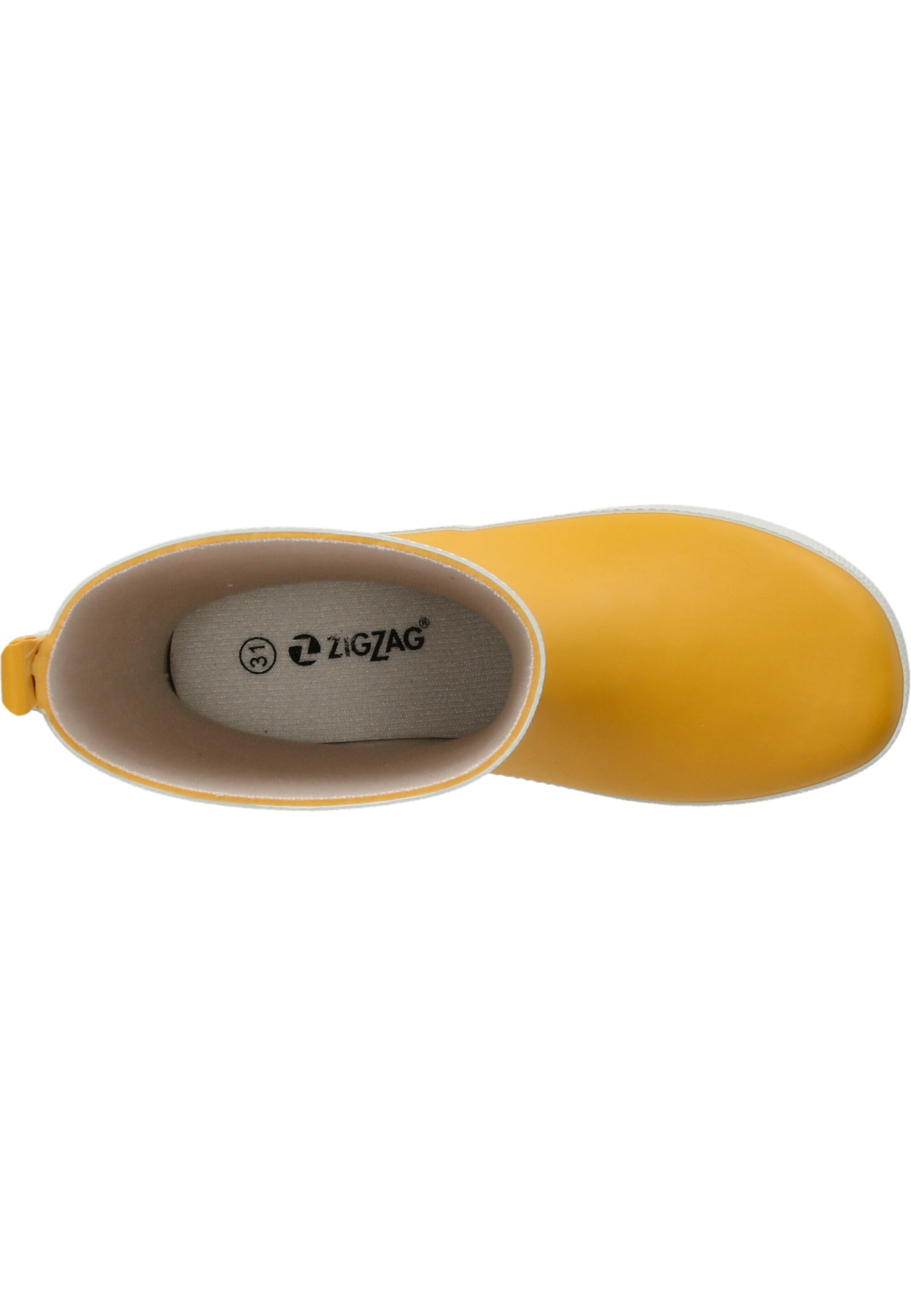 ZigZag Rubber Boots in Yellow