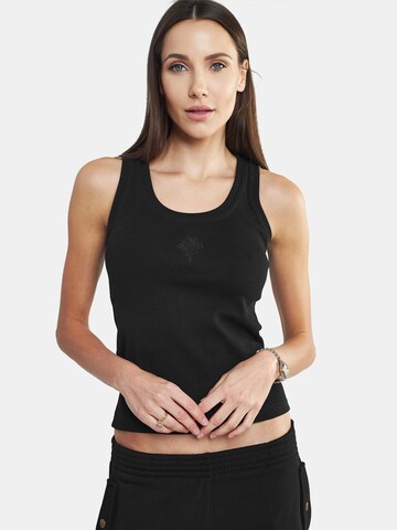 mandragora Top 'Karo' in Schwarz
