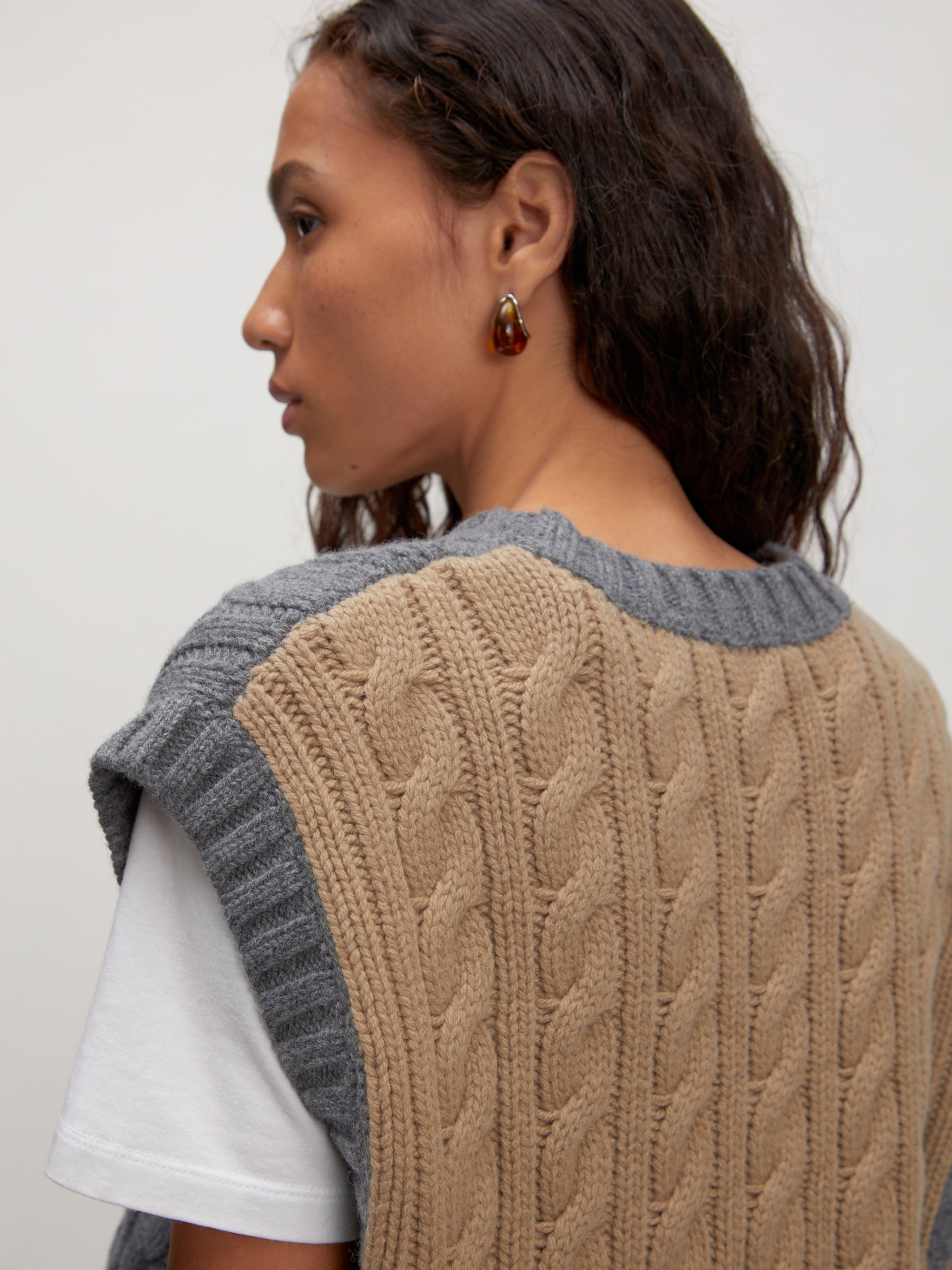 EDITED Produkte Pullunder 'Hadley' camel