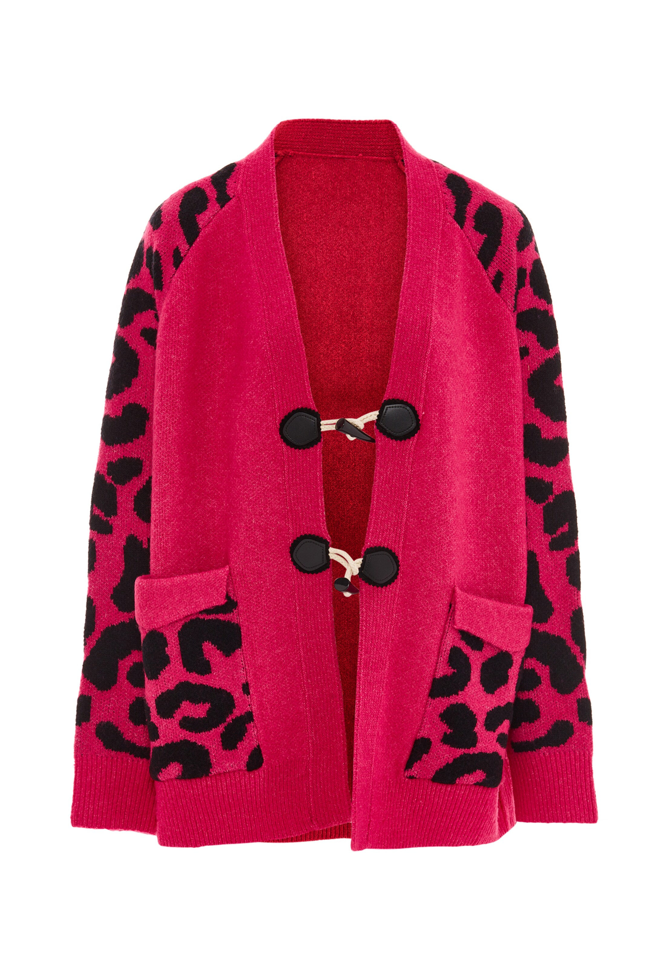 IMANE - Casaco de malha em rosa: frente