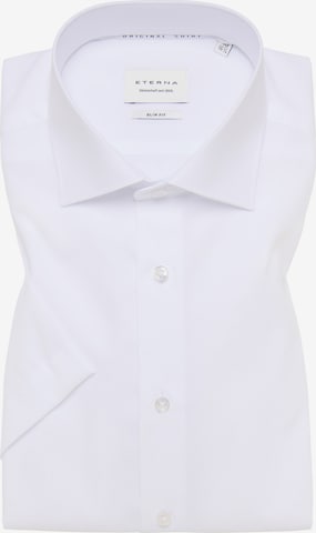 ETERNA Slim fit Button Up Shirt in White