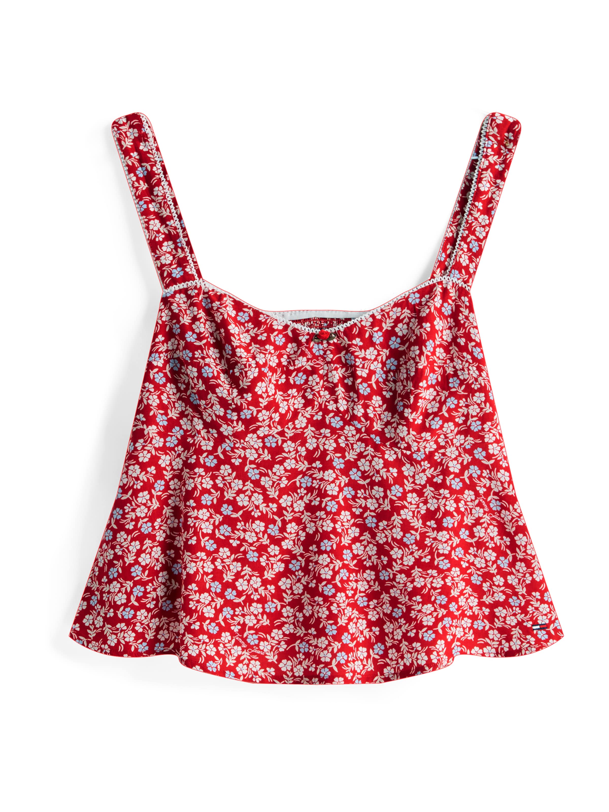 Tommy Jeans Τοπ σε κόκκινο: μπροστά