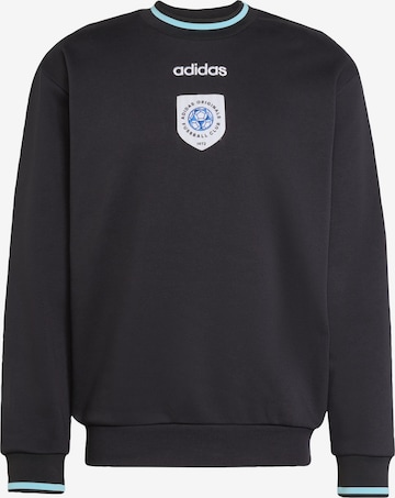 ADIDAS ORIGINALS Sweatshirt in Zwart: voorkant