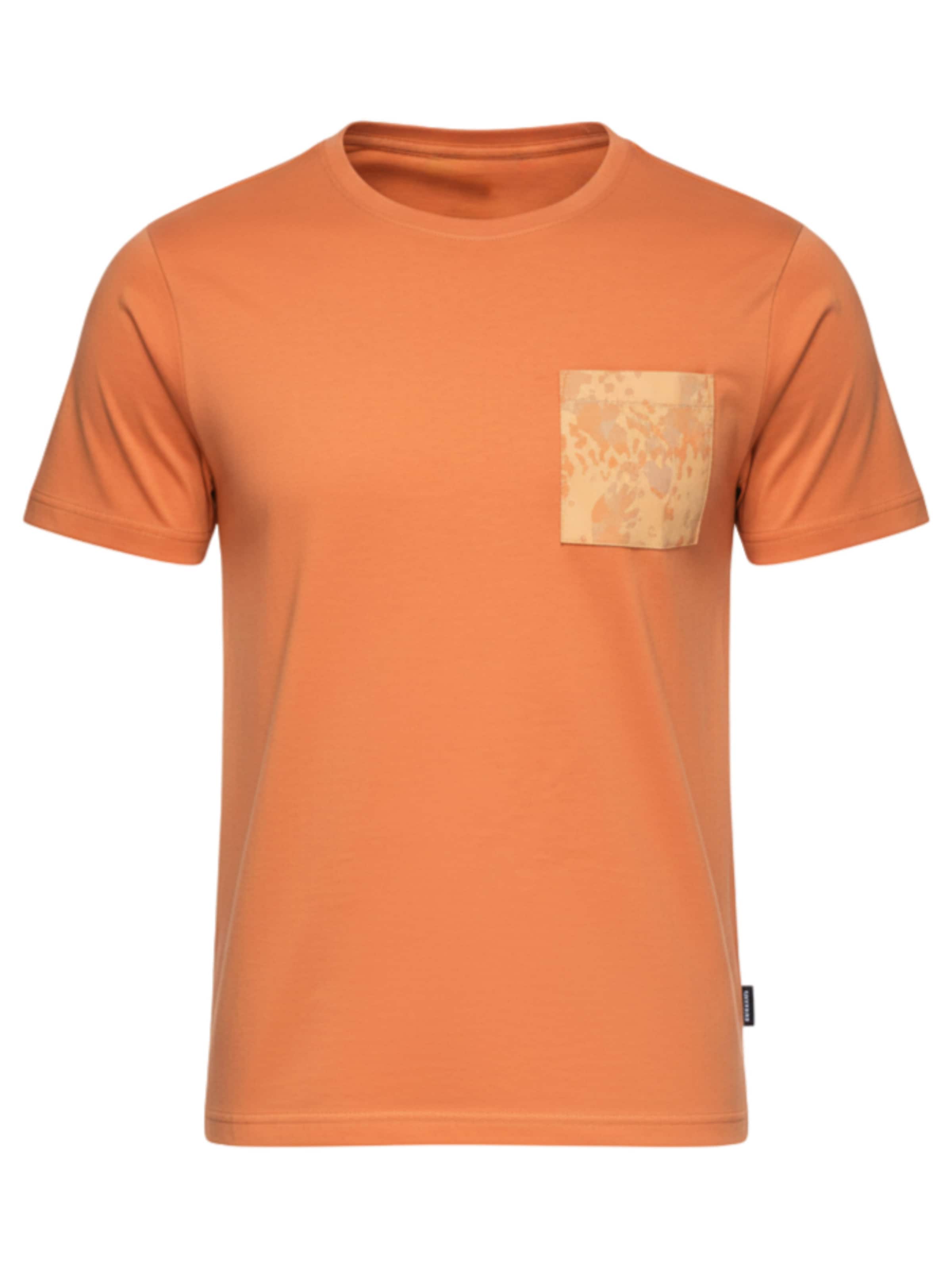Ombre Shirt in Orange: front