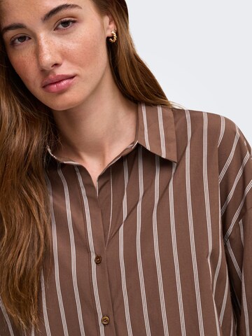 ONLY Blouse 'ONLOregon' in Brown