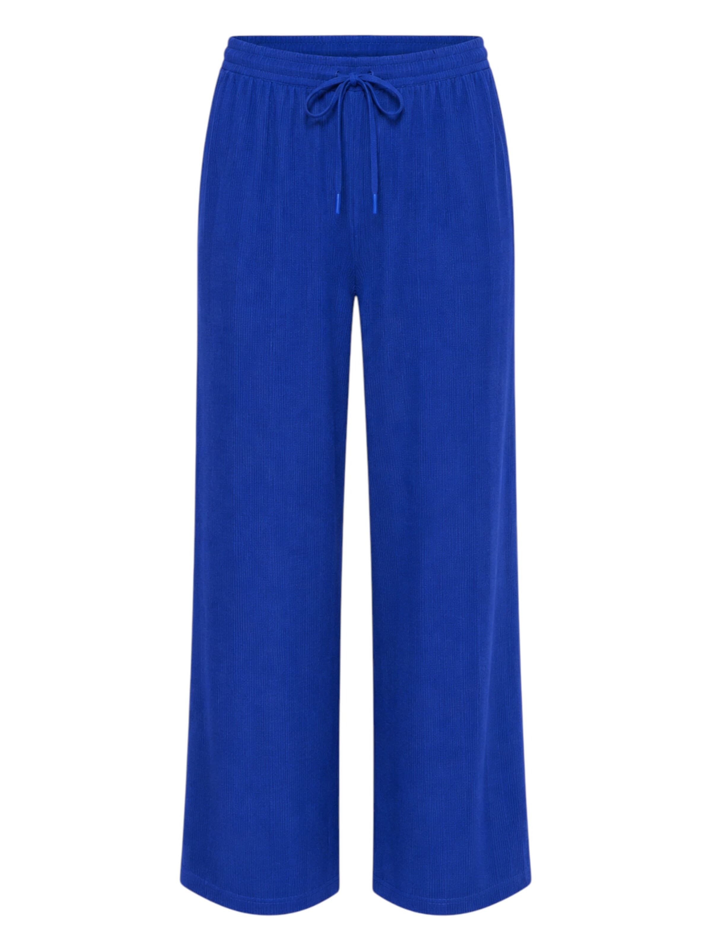 Pantaloni 'FLORYN – Palazzohose Crinkle' in 34 fashionshowcase di colore blu, Visualizzazione prodotti