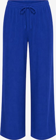 Pantaloni 'FLORYN – Palazzohose Crinkle' di fashionshowcase in blu: frontale
