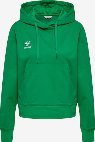 Hummel Athletic Sweatshirt 'GO 2.0' in Green: front