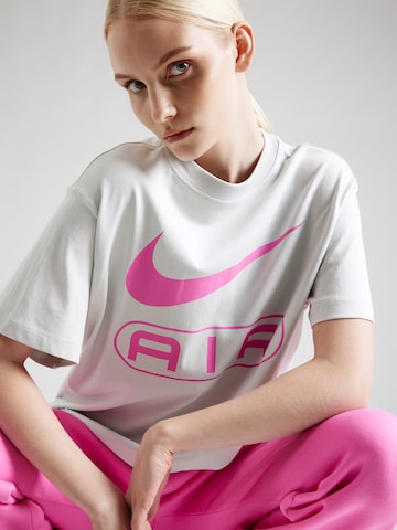 Nike Sportswear Široka majica 'Air' | siva barva
