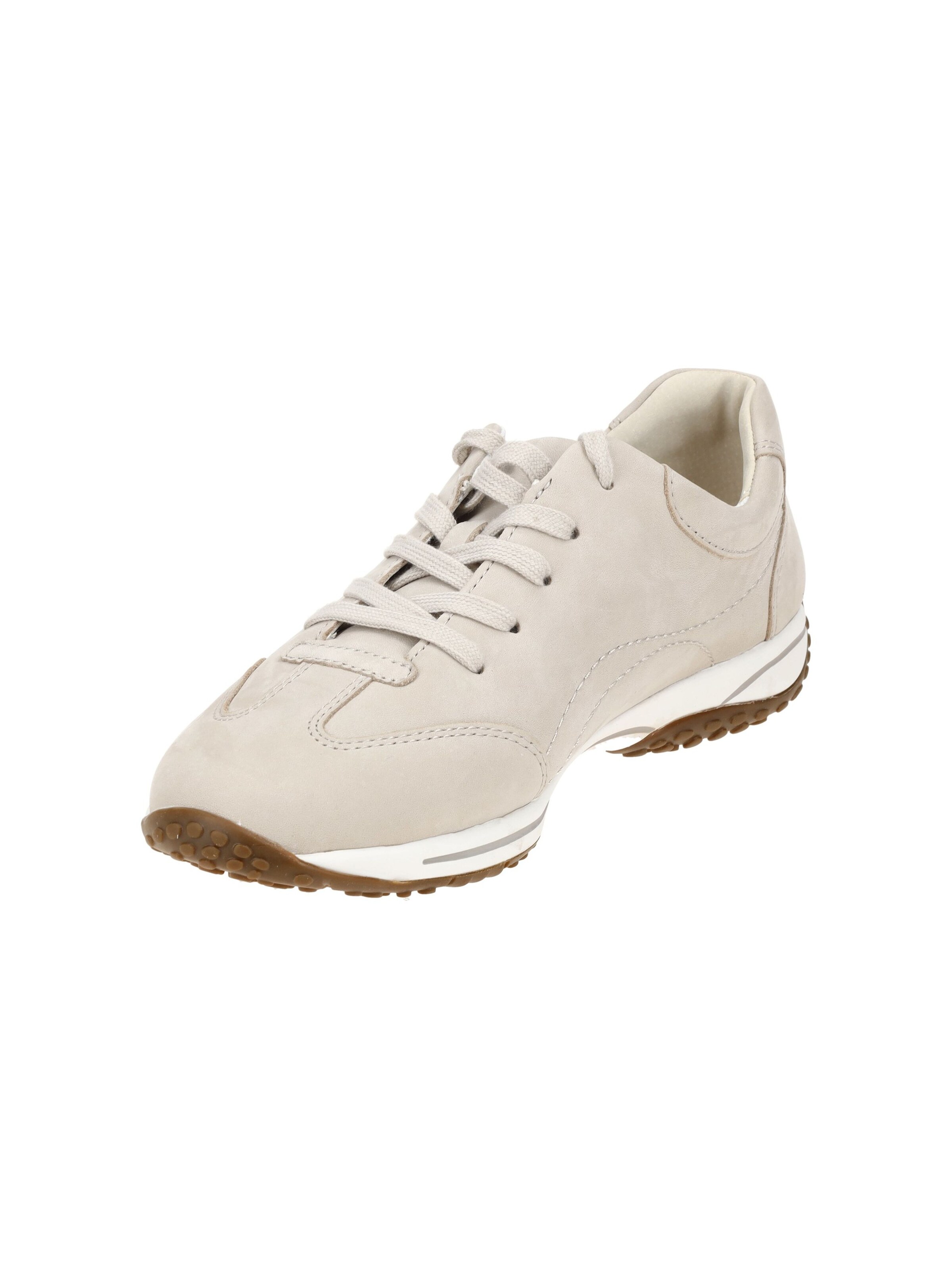 GABOR Schnürschuh 'Gabor comfort Schuhe Sneaker beige puder 86.385.31'‌‌‌‌‌‌‌‌ in Beige