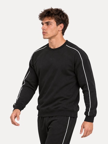 Sweat-shirt 'Brenvaro' Smilodox en noir