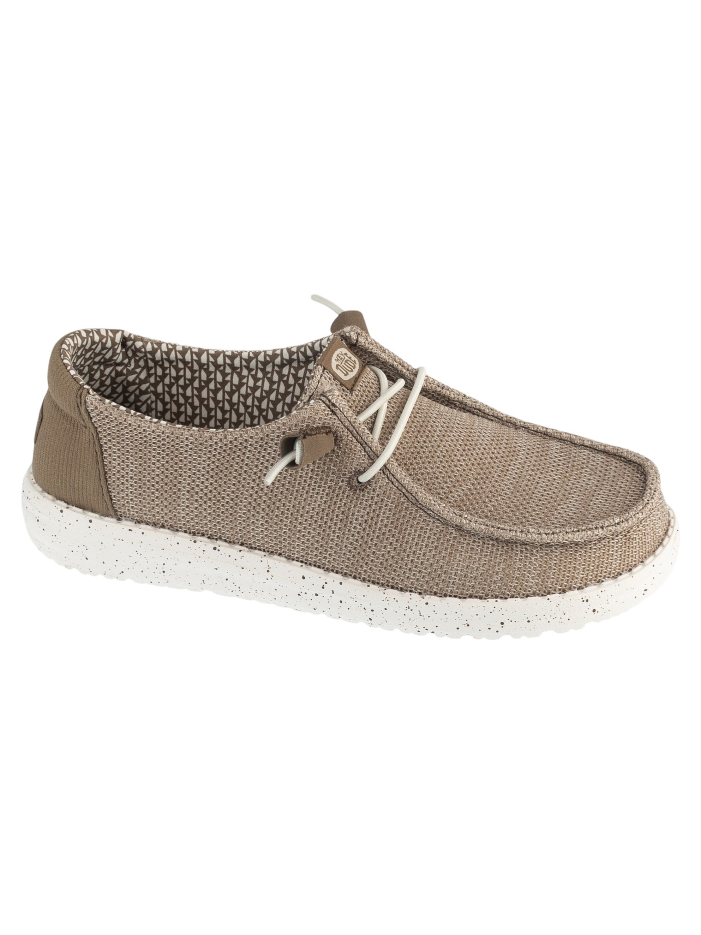 HEY DUDE Moccasins 'Wendy Stretch Sox' in Brown: front