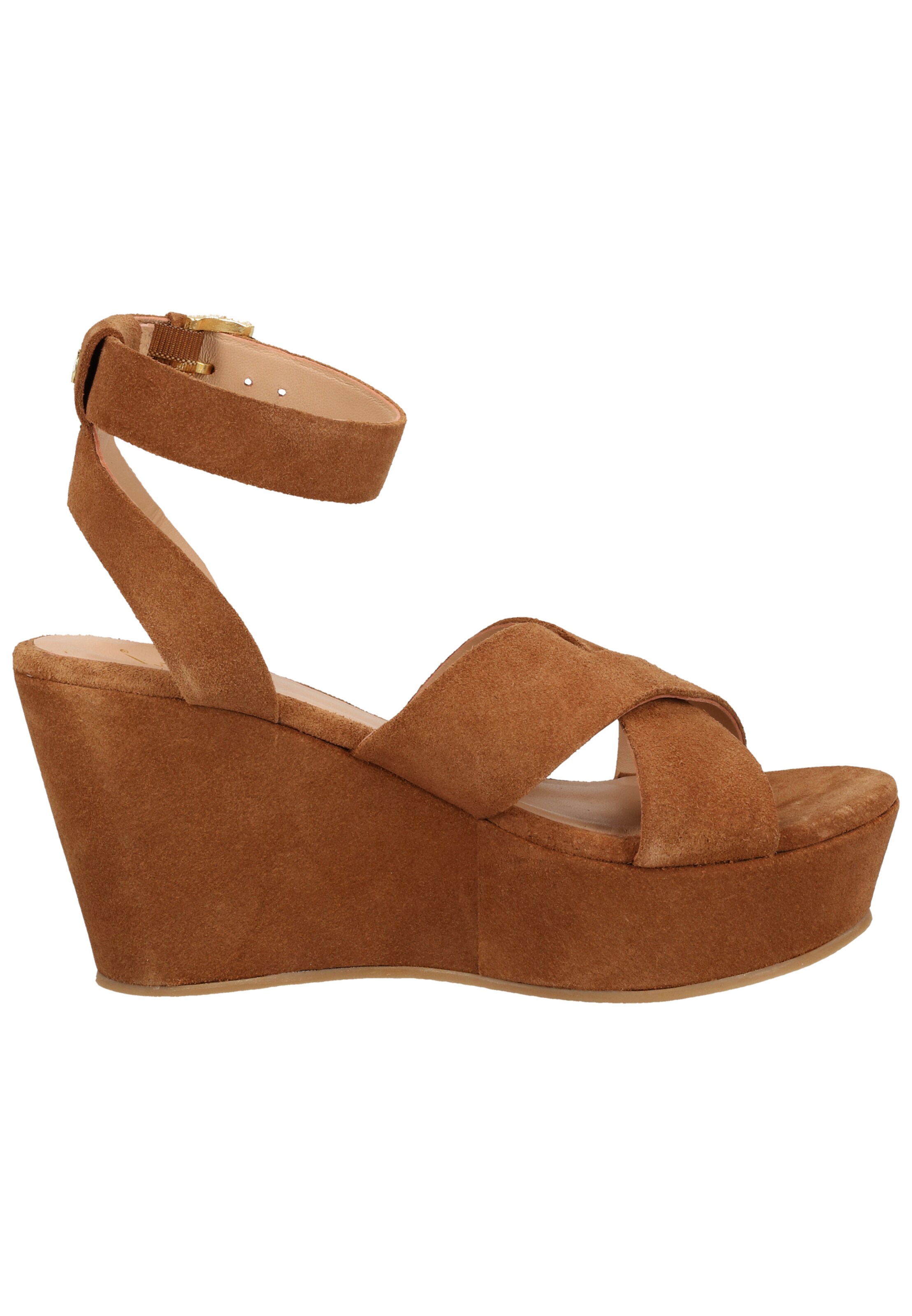 SANSIBAR Sandalen met riem in Bruin