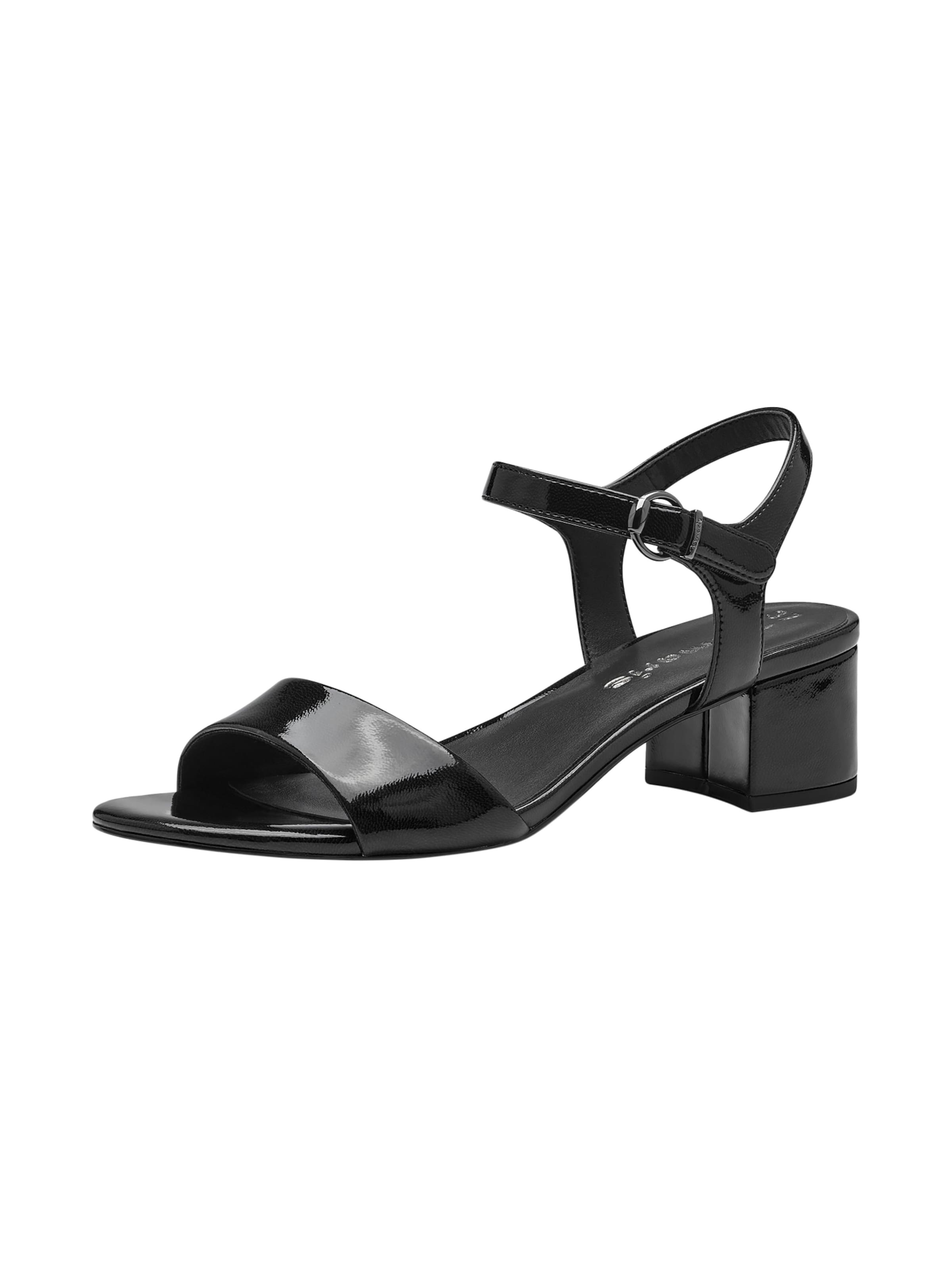 Tamaris Sandal in Black: front