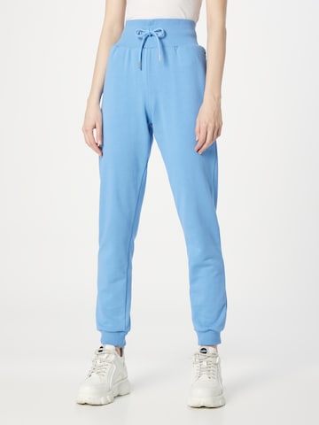 Urban Classics Tapered Trousers in Blue: front