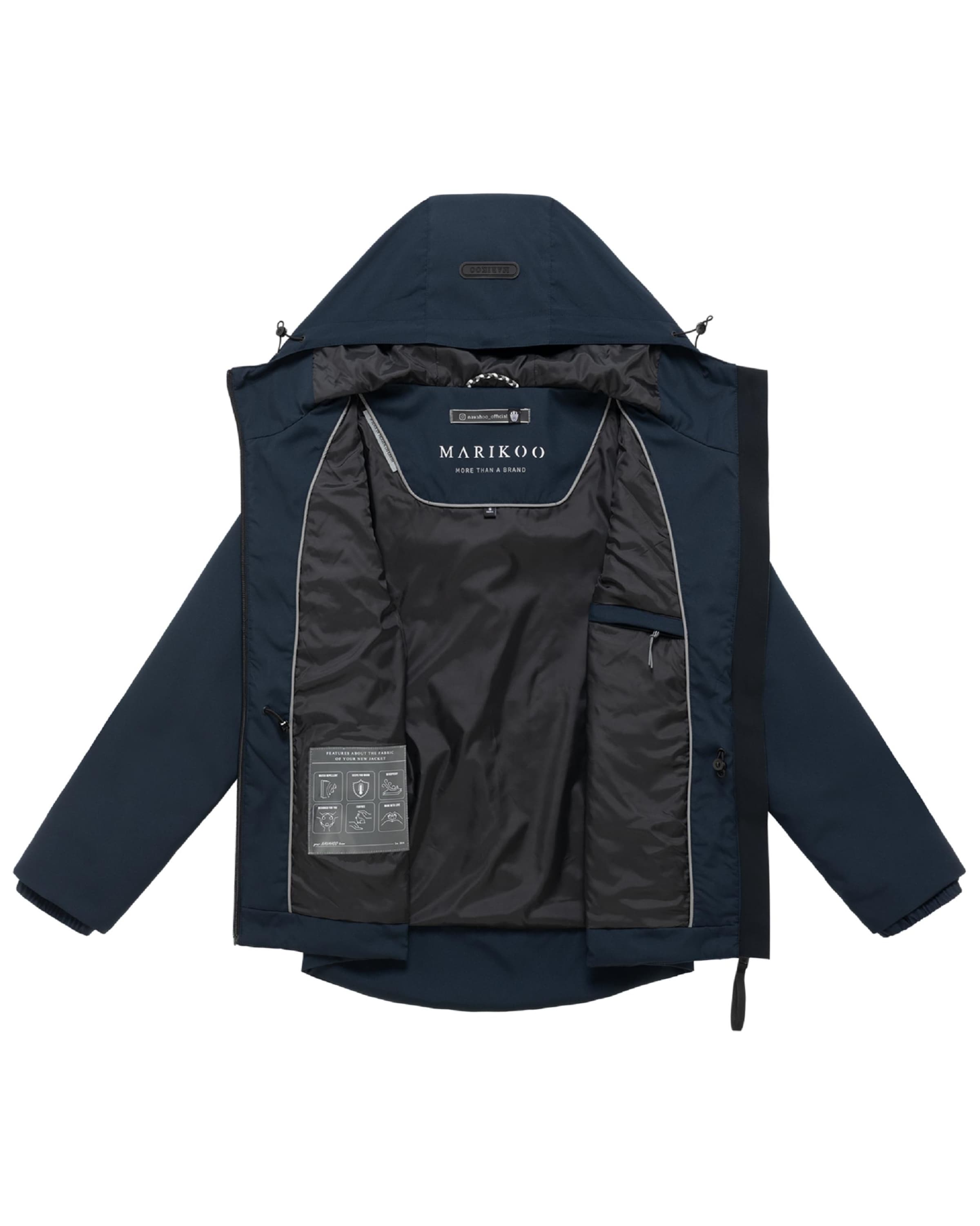 Veste fonctionnelle 'Katzilein 16' MARIKOO en bleu