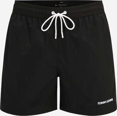 Tommy Jeans Bermudas en negro / blanco, Vista del producto