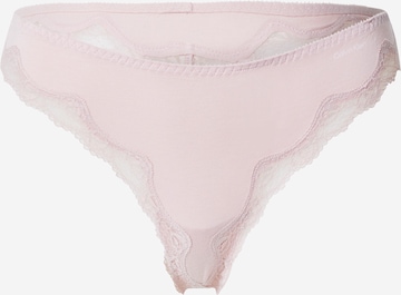 Calvin Klein Underwear Stringid, värv roosa: eest vaates