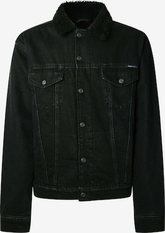 Pepe Jeans Tussenjas 'DLX' in Zwart: voorkant