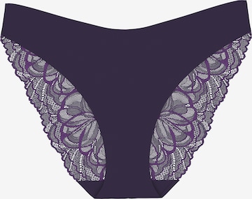 TRIUMPH Tai-Slip ' Red Label Body Make-Up Illusion Lace ' in Blau: Vorderseite