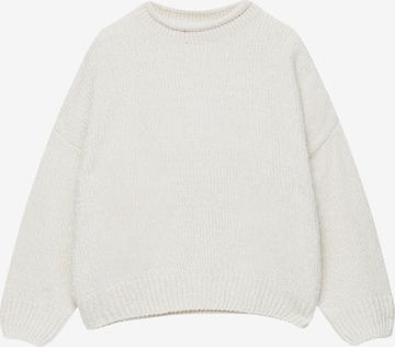 Pull&Bear Trui in Beige: voorkant