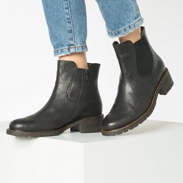 GABOR Chelsea Boots  'Kreta' in Schwarz