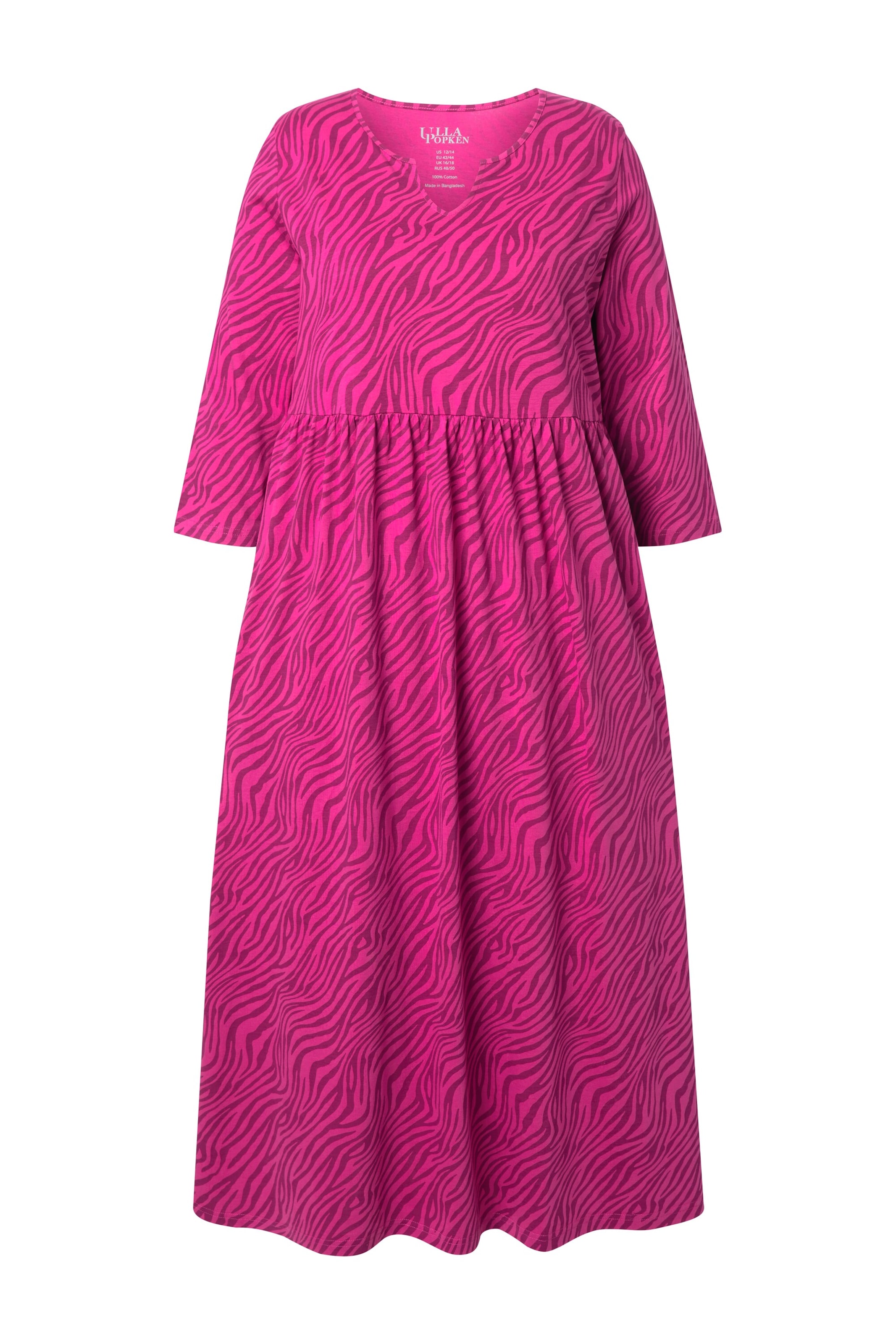 Ulla Popken Kleid in Pink: Vorderseite