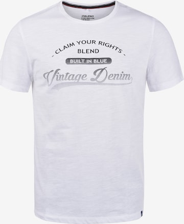 T-Shirt 'PILO' BLEND en blanc : devant