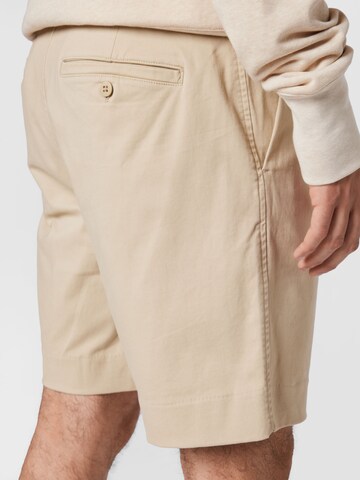 Abercrombie & Fitch - regular Pantalón plisado en beige